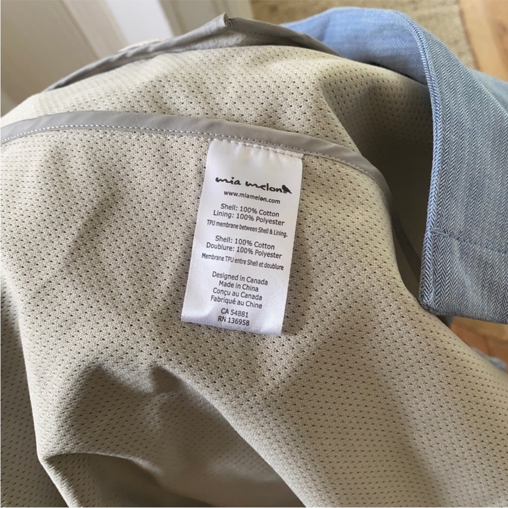 Mia Melon NWT Vanessa Mesh-Lined Waterproof‎ Cotton Jacket xs/s - Picture 12 of 13